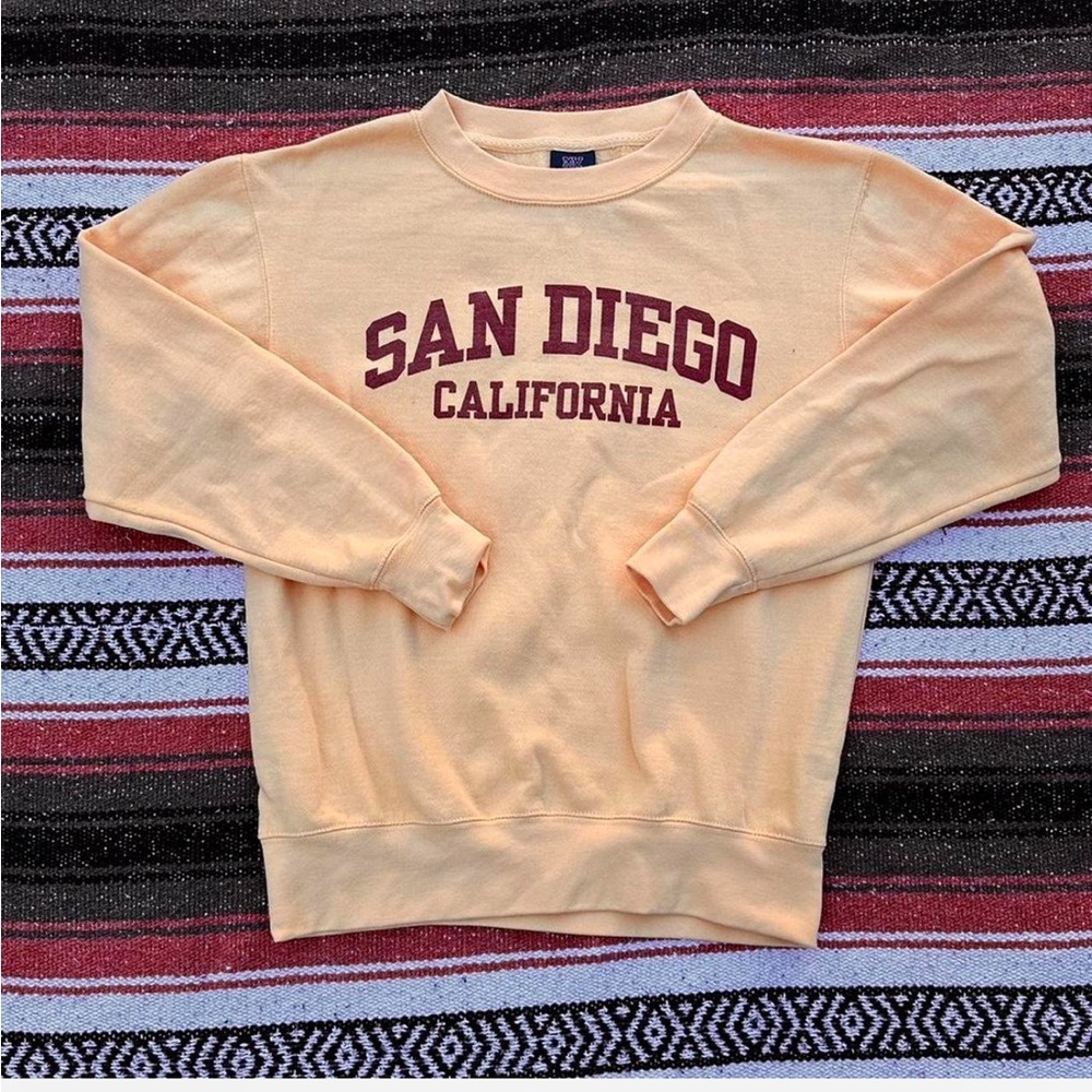San Diego Sweatshirt Crewneck Small